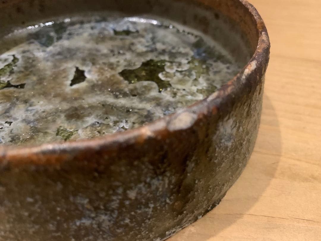 大原光一作　円形陶箱