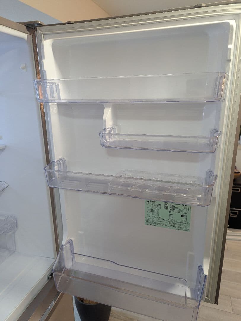 【美品】三菱電機370L 冷蔵庫 2017年製 MR-C37A-P