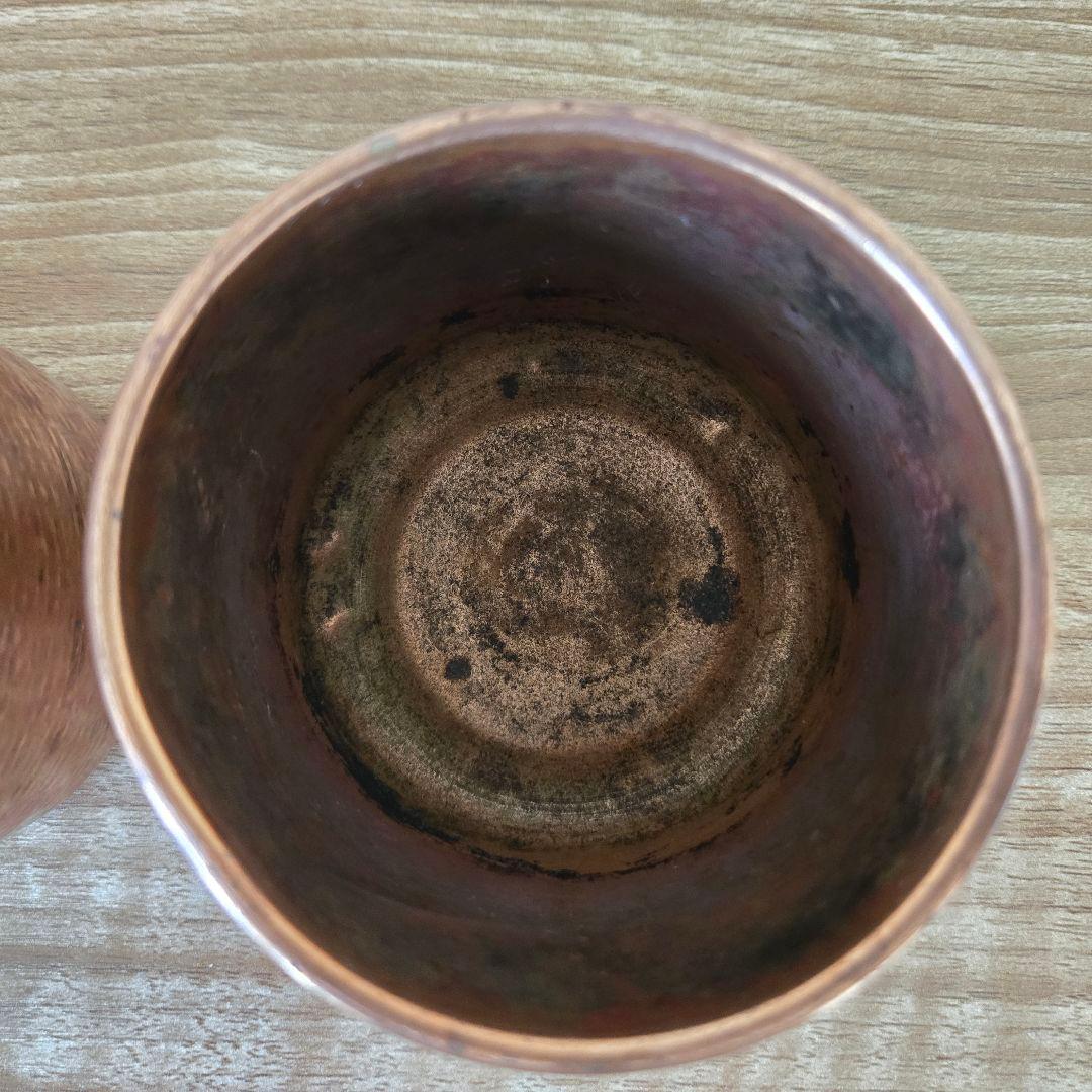 有次　銅製カップ　2個セット