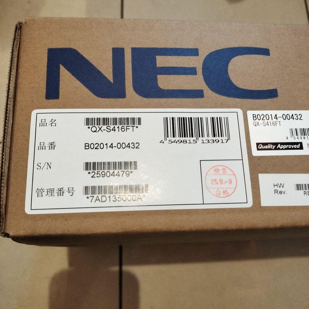 NEC QX-S416FT スイッチングHUB