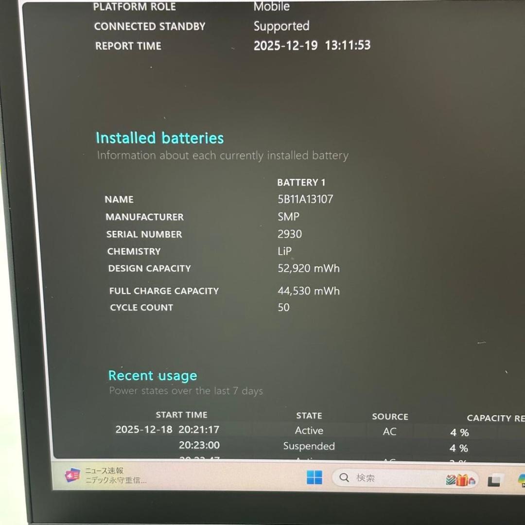 Windowsノート本体 ThinkPad X13 Yoga i5-1145G7/16GB/256GB 2