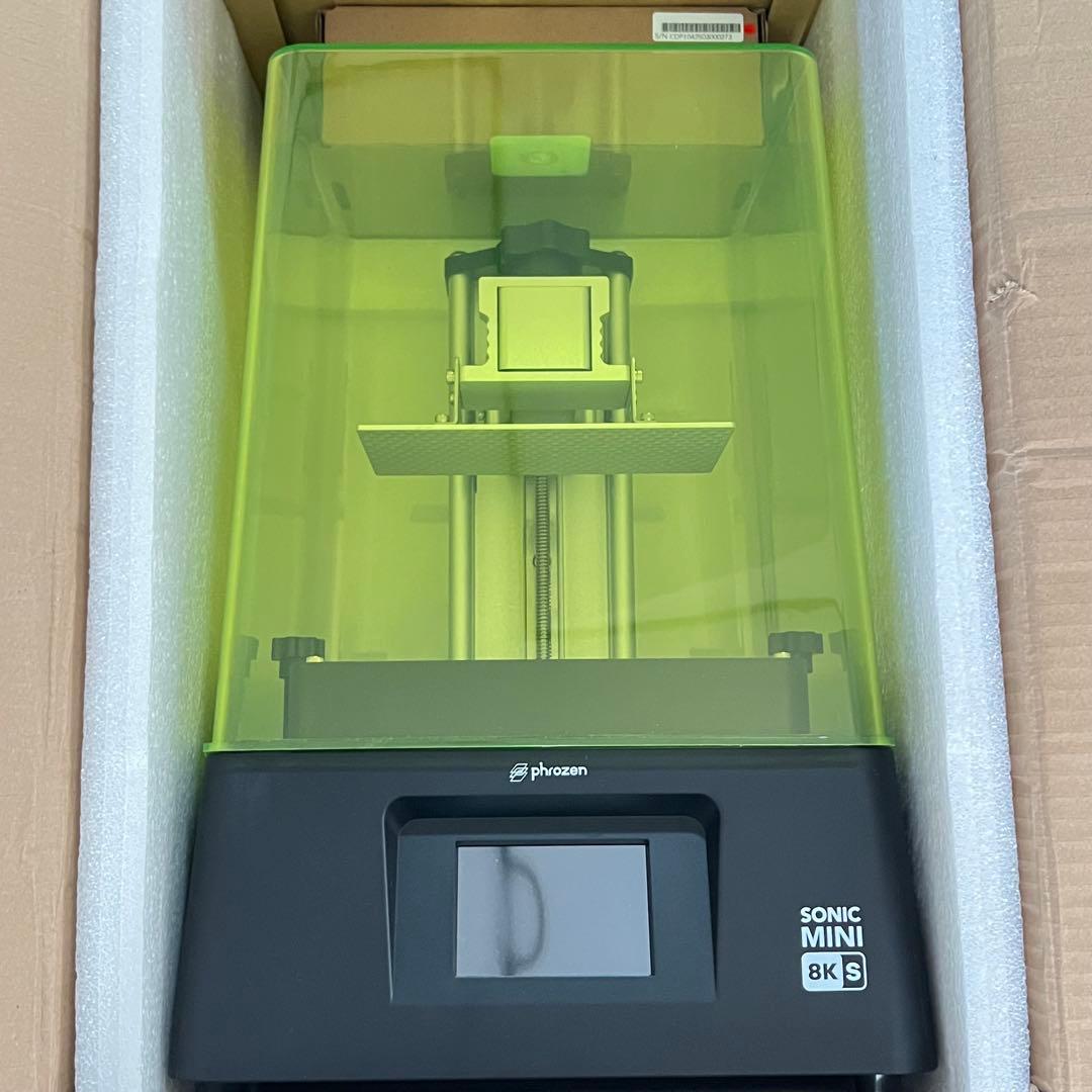 未使用 Phrozen Sonic Mini 8K S 3Dプリンター 光造形