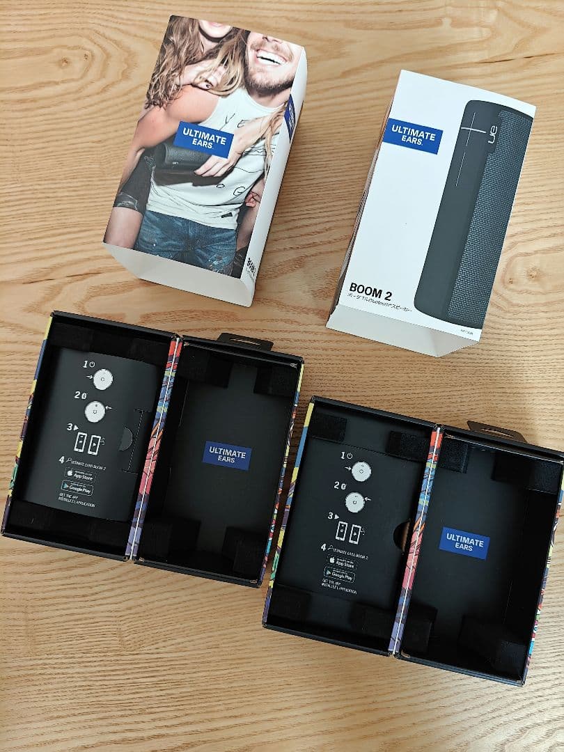 2台セット Ultimate Ears UE BOOM2 ブラック