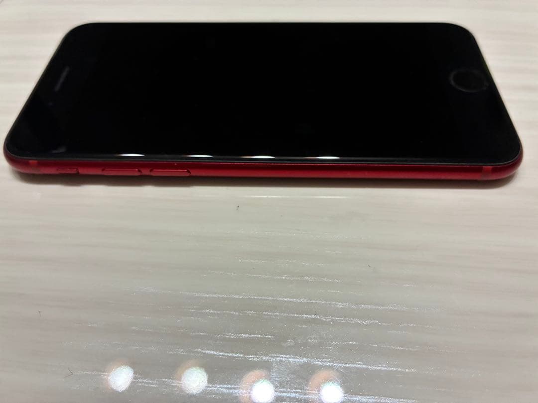 【美品】iPhone SE3 赤色　64GB SIMフリー