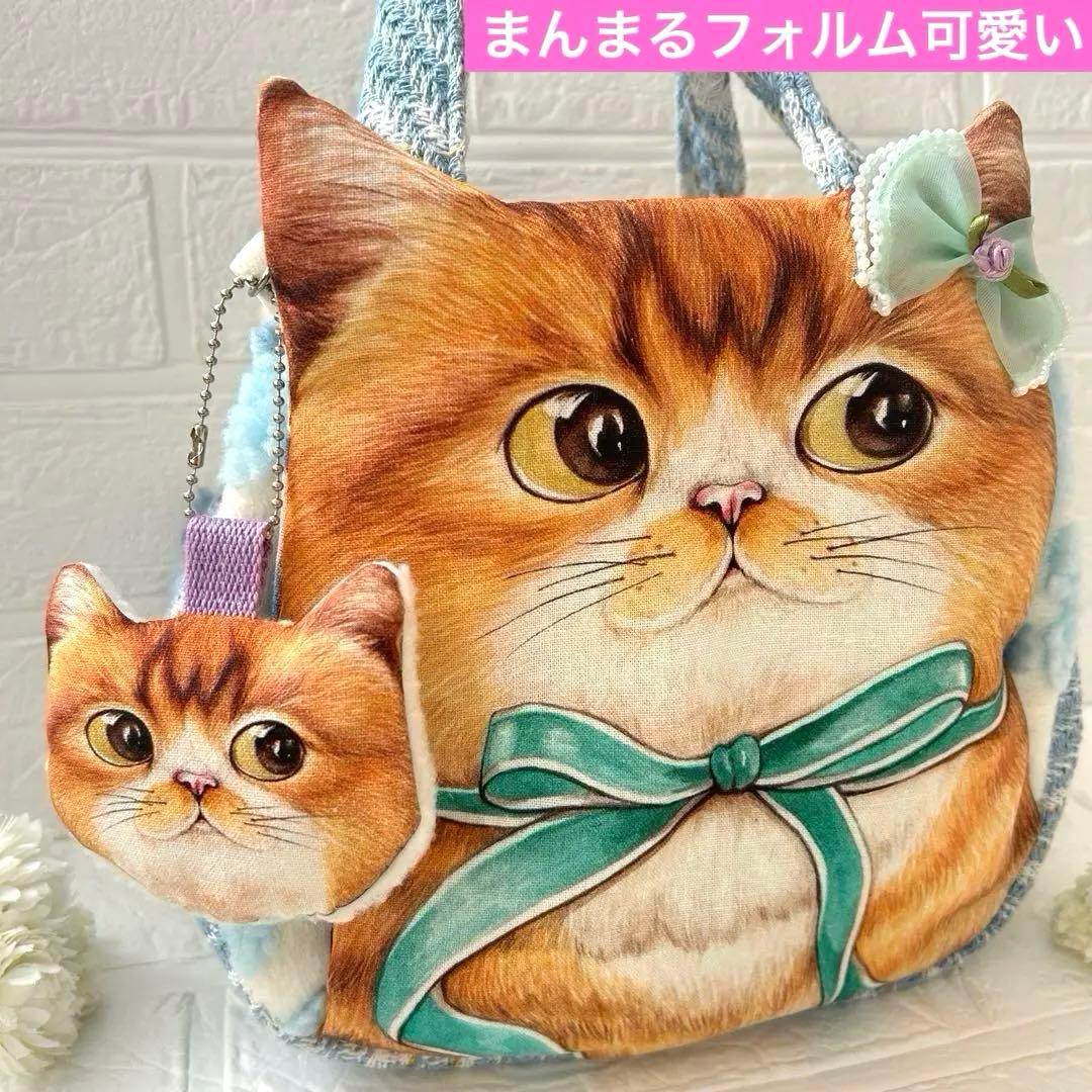 ゆ*ん様 リボンニャンコ　お花ボア＆ツイード　コヤンイサムチョン　ラウンドトーバ