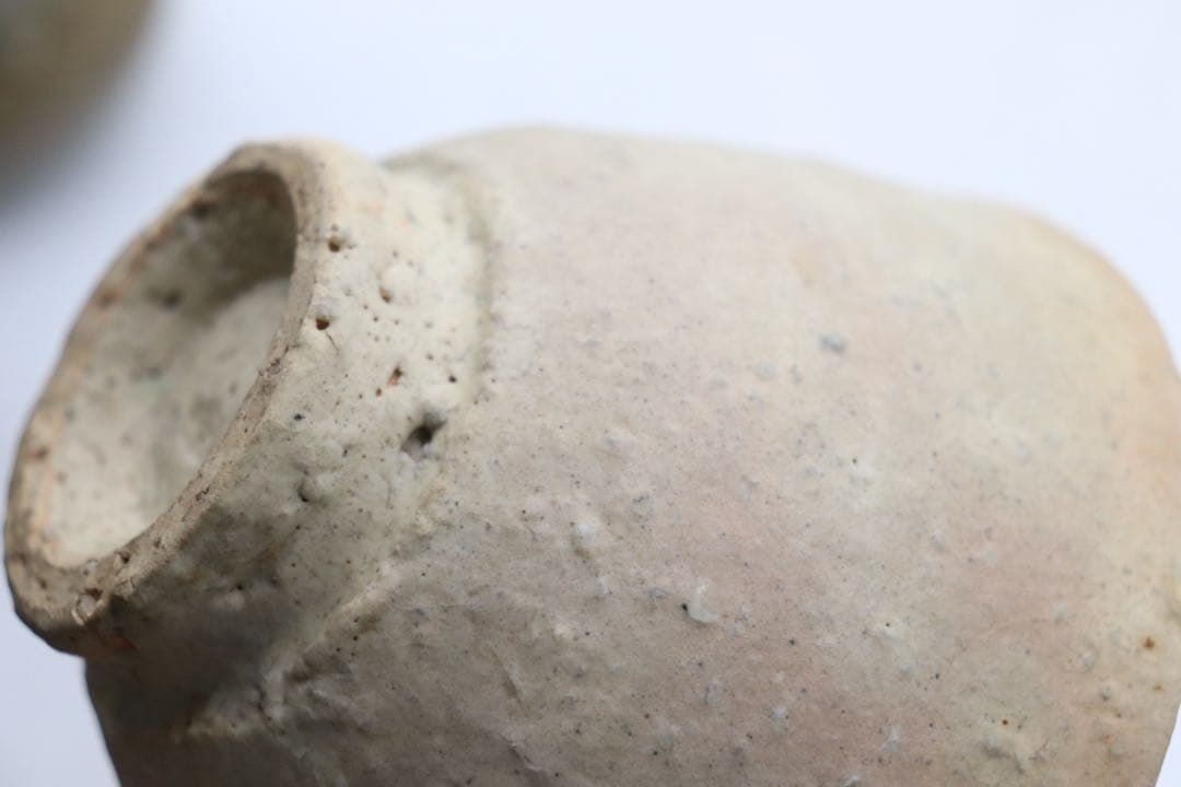 時代　古萩焼　お茶碗　茶器　送料込み260308