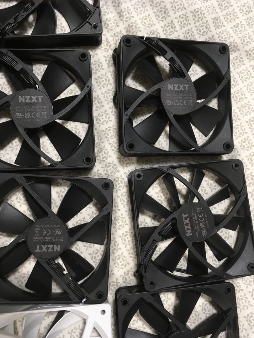 PCファン12個 セット：NZXT、CoolerMaster、SCYTHE