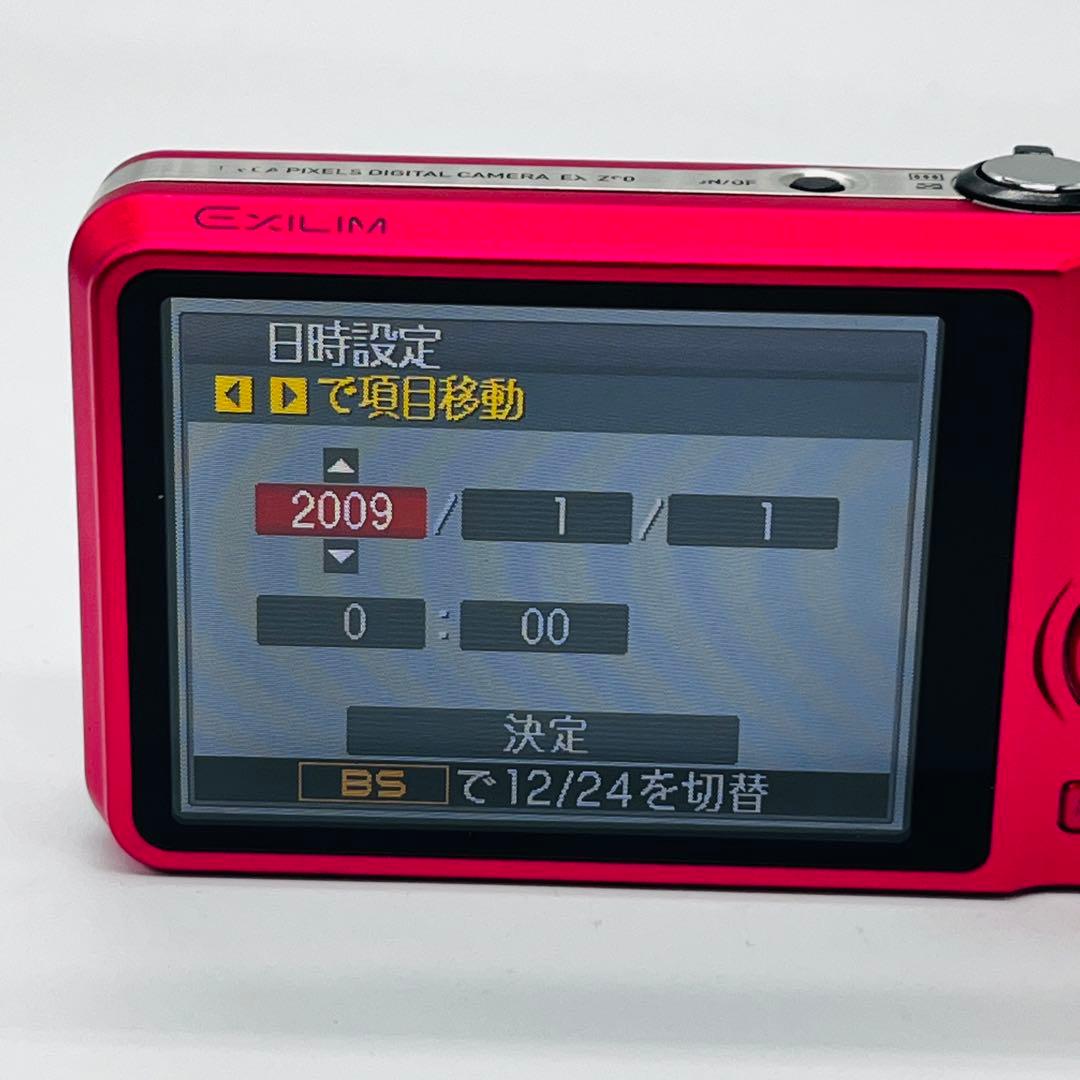 極美品　EX-Z90 PK ピンク　CASIO