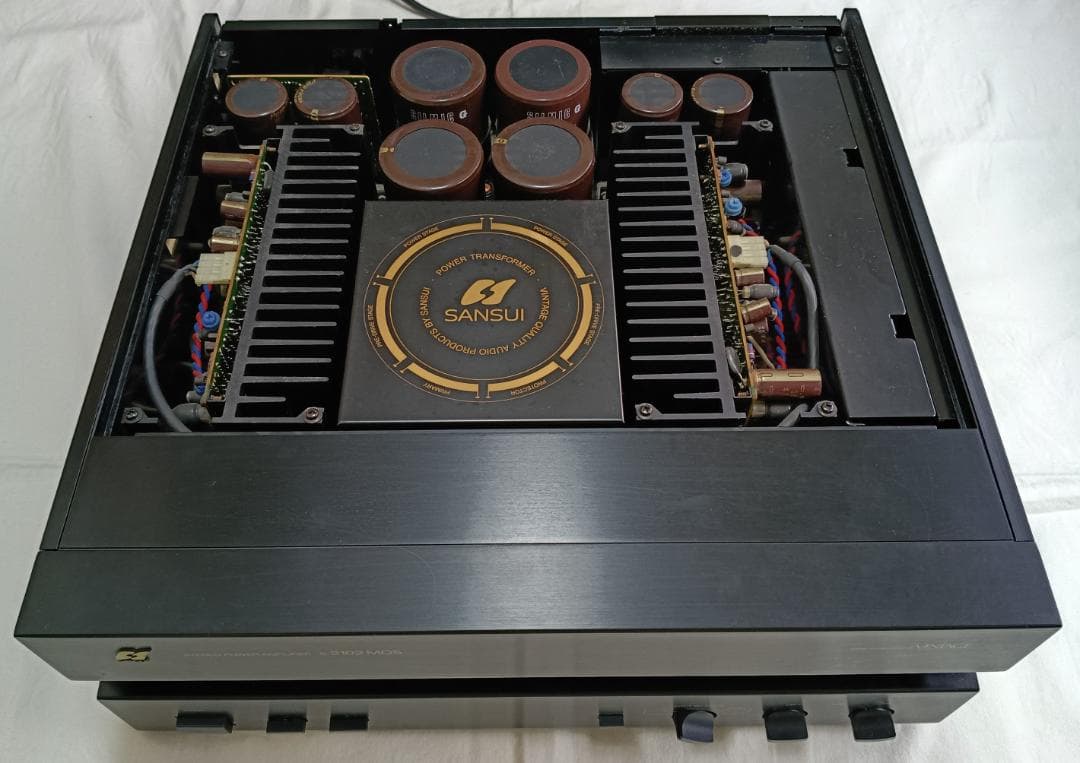 サンスイ B-2102 MOS VINTAGE ステレオパワーアンプ