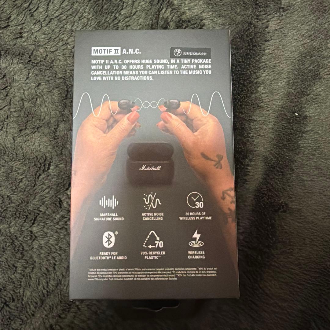Marshall Motif II A.N.C. 本体、イヤホン左のみ
