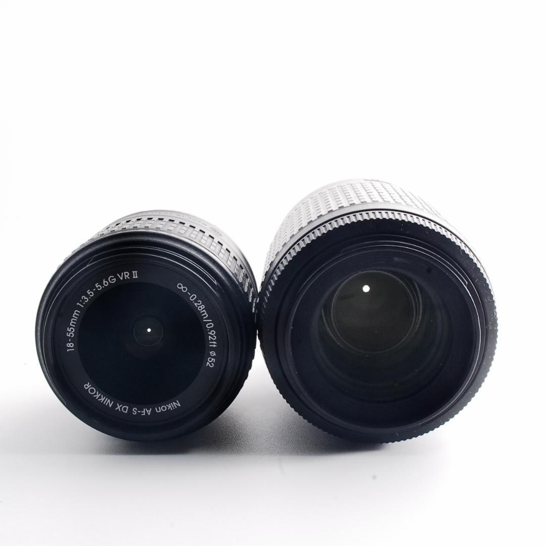 Nikon D3300✨手振れ補正◎　一眼レフ スマホ転送 ダブルズームキット