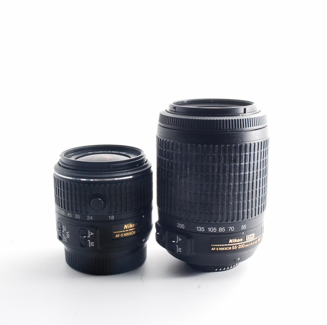 Nikon D3300✨手振れ補正◎　一眼レフ スマホ転送 ダブルズームキット