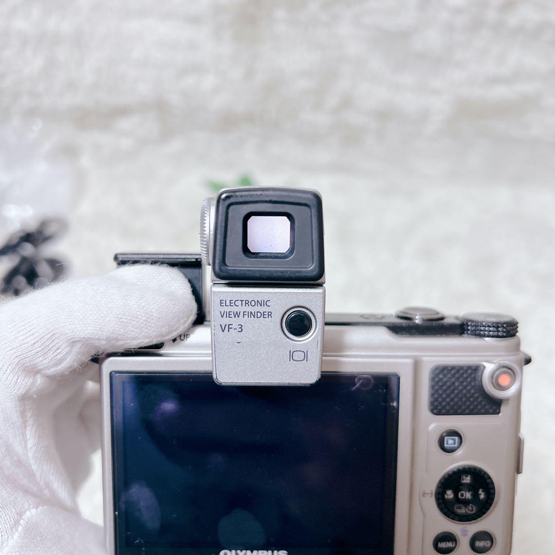 OLYMPUS XZ-1 ホワイト 動作確認済み　デジタル　カメラ
