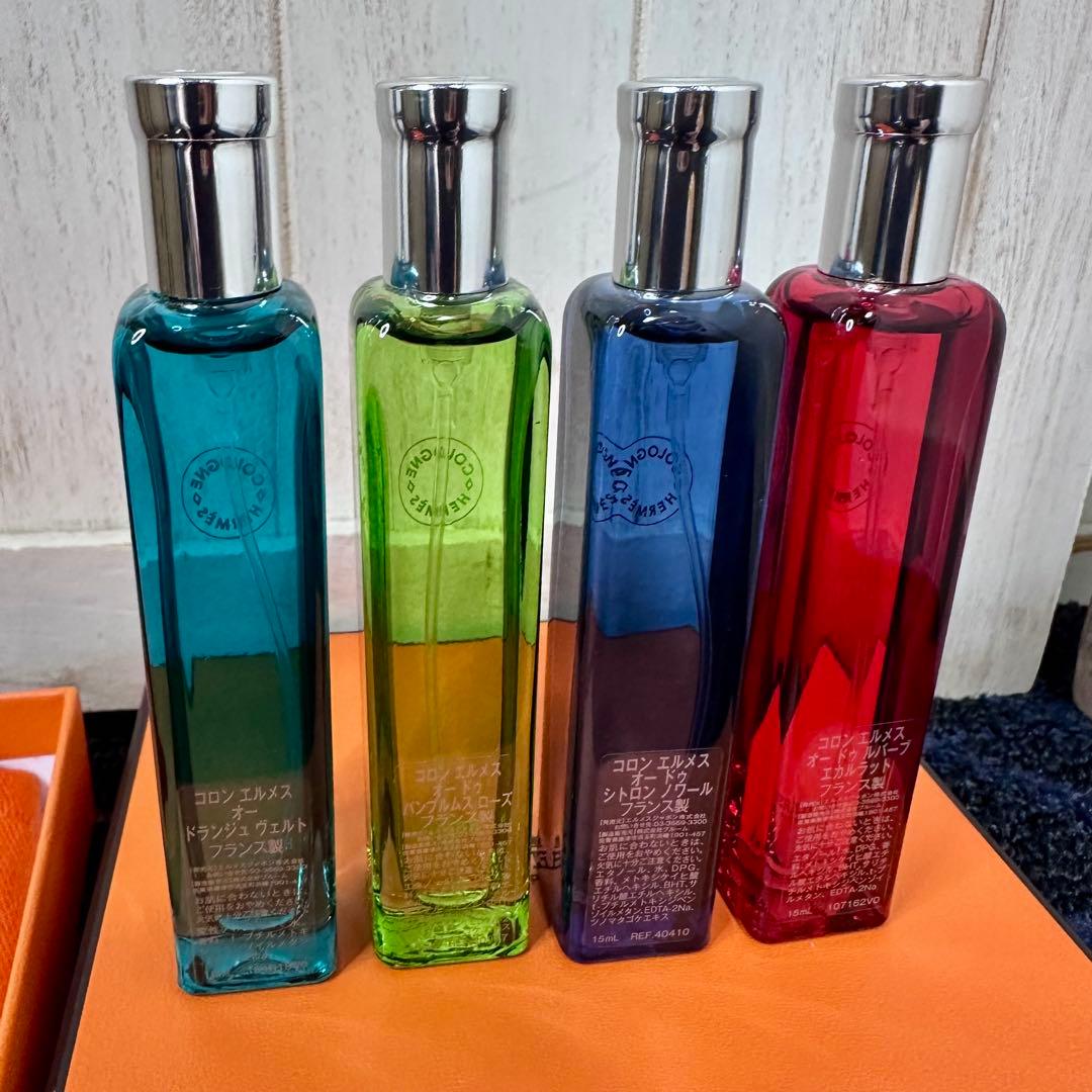 HERMES エルメス コロン コレクション ギフト 15mL 4本セット