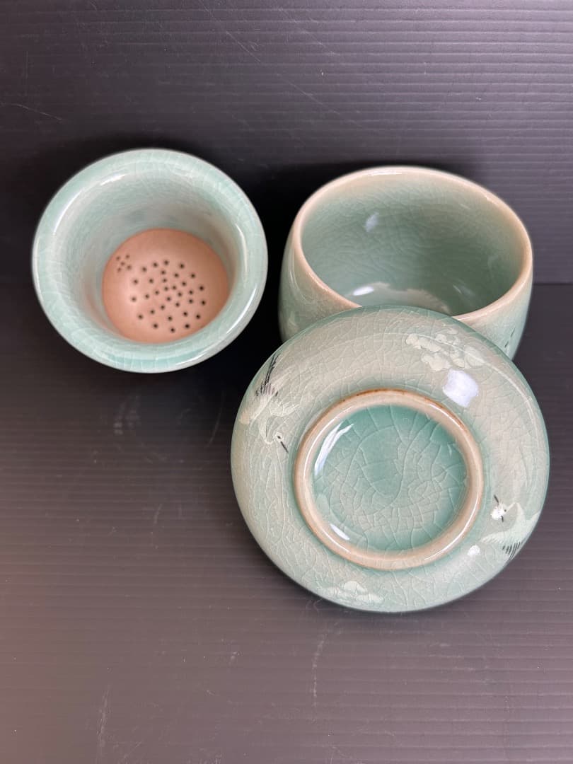 韓国茶器セット　池載燮 作