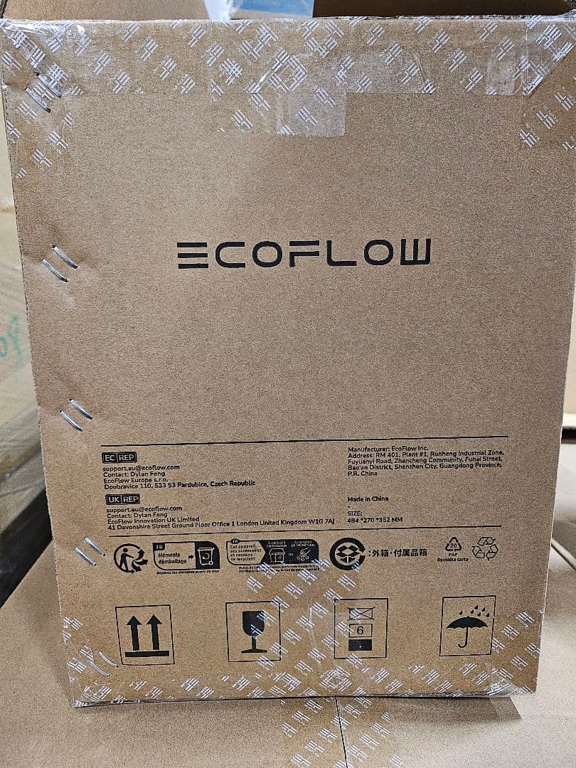 EcoFlow DELTA 2 ポータブル電源　保証付き