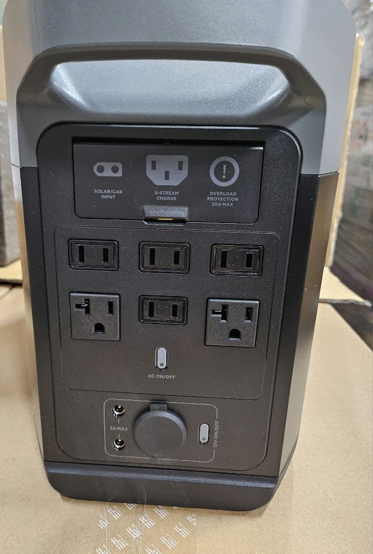EcoFlow DELTA 2 ポータブル電源　保証付き