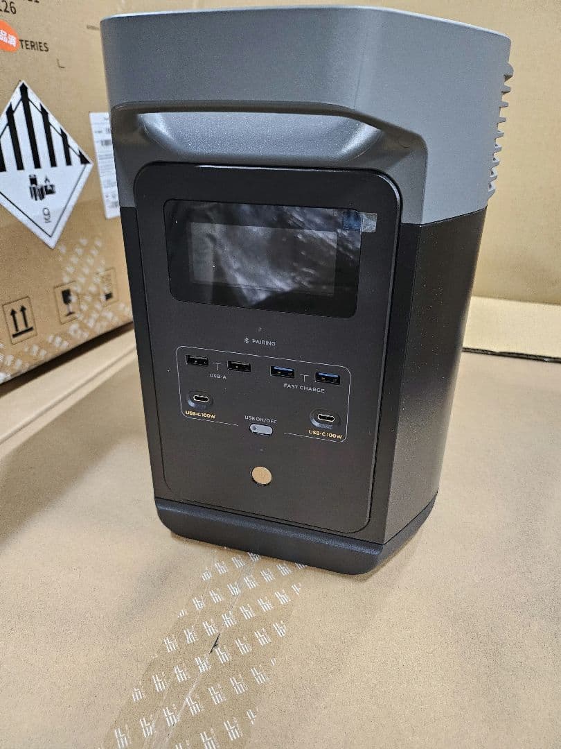 EcoFlow DELTA 2 ポータブル電源　保証付き