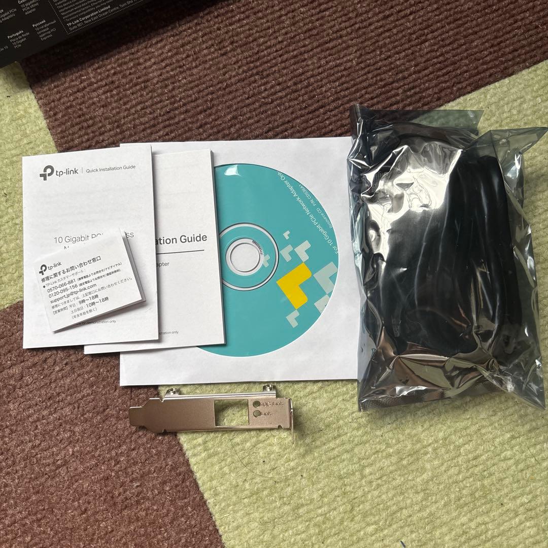 TP-Link 10Gbps LANカード PCI-E アダプター