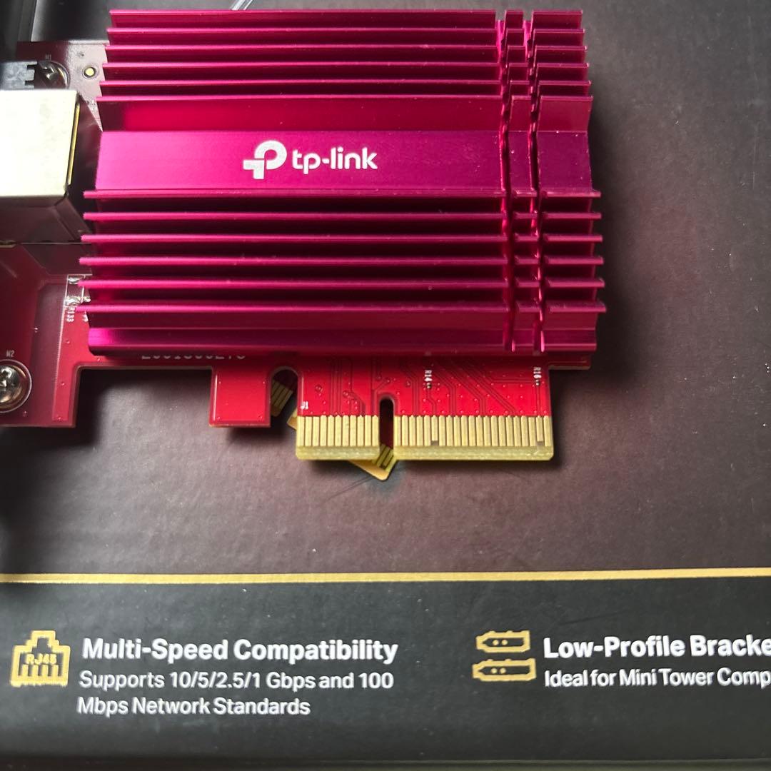 TP-Link 10Gbps LANカード PCI-E アダプター