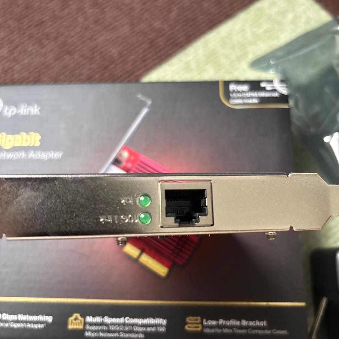 TP-Link 10Gbps LANカード PCI-E アダプター