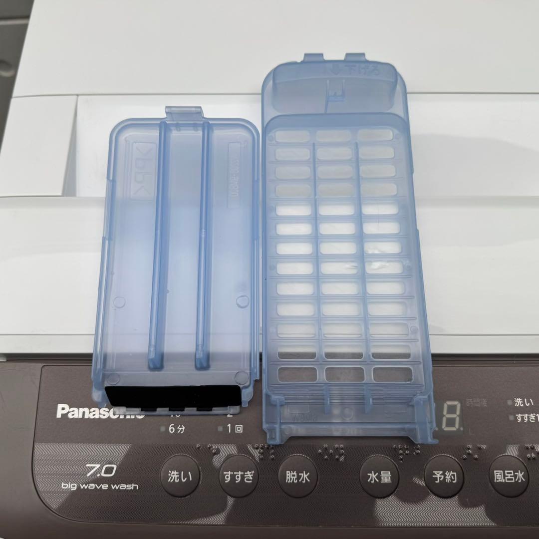 327⭐️2020年製美品★パナソニック　洗濯機　7KG 大型　大容量　一人暮らし