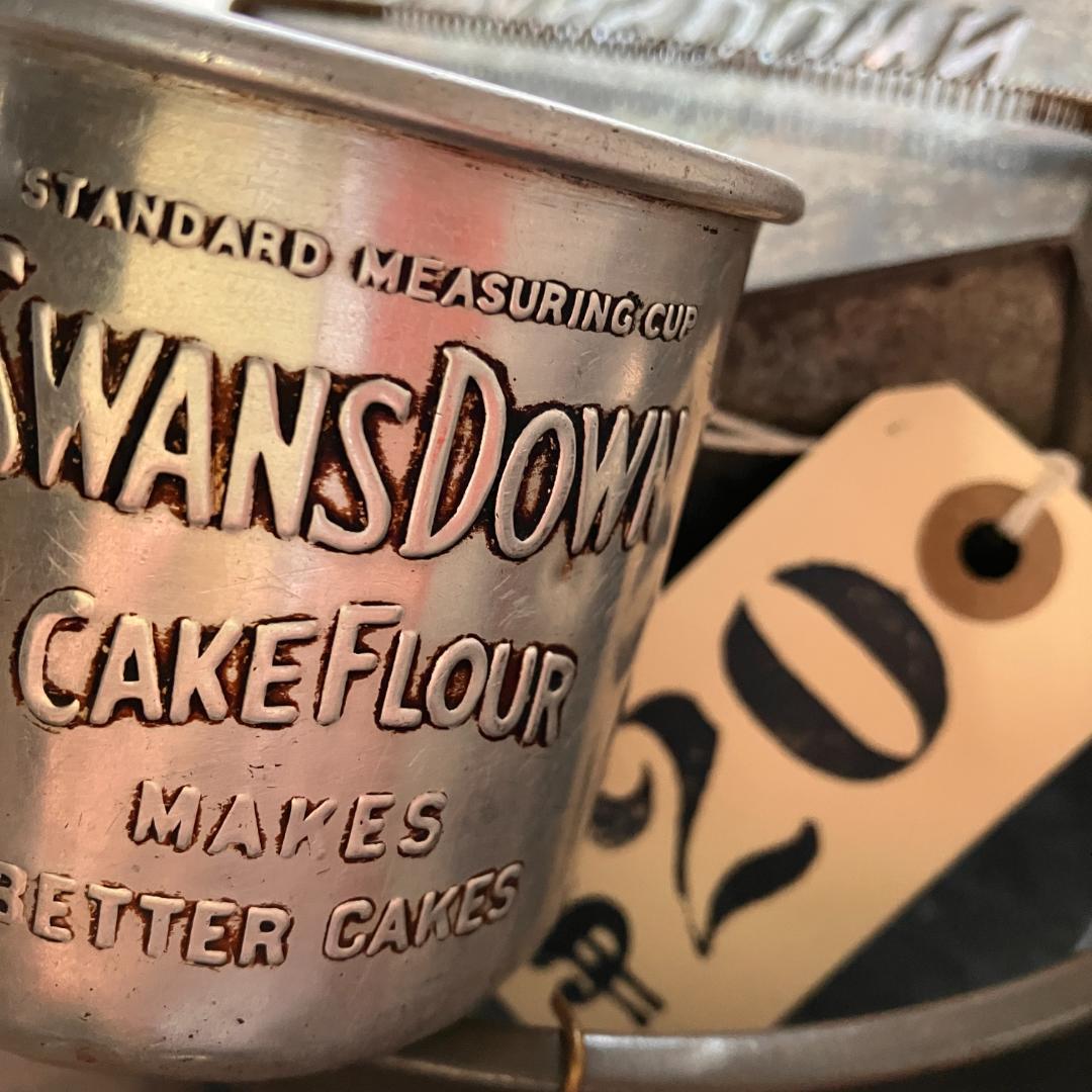 アメリカの古いキッチンツール7点★Vintage／USA／Tin