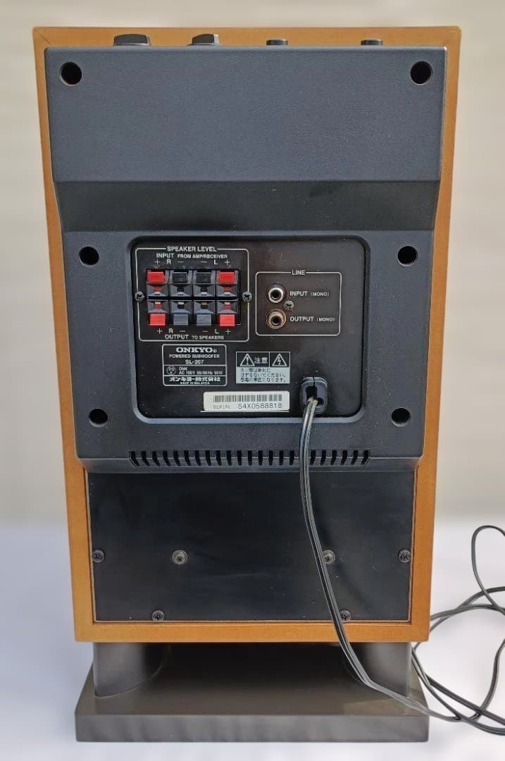 ONKYO POWER SL-207 超低音用スピーカー