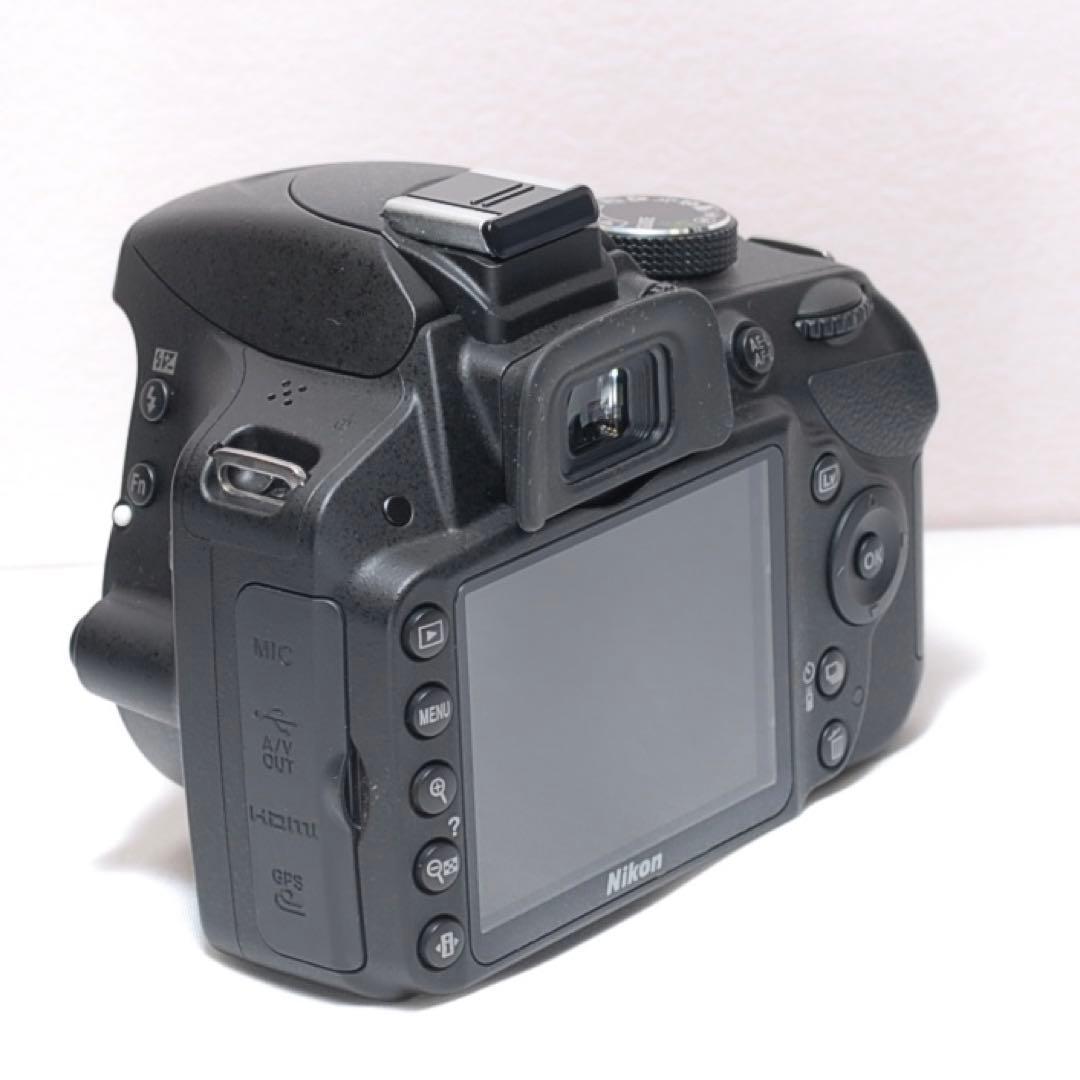 美品✨Nikon D3200✨ダブルレンズ✨高画質✨望遠レンズデビュー