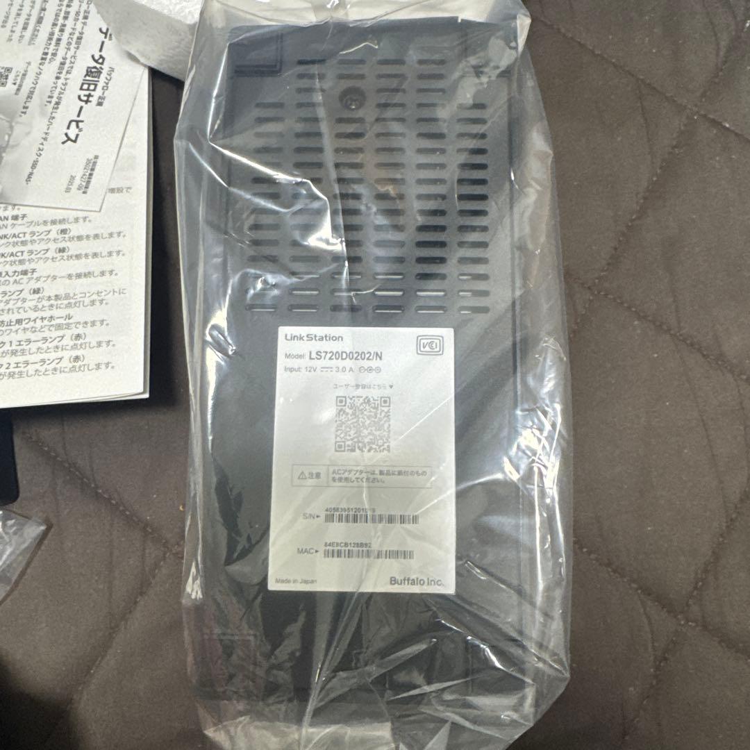 ルーター・ネットワーク機器 Buffalo Link Station LS7200D202N 2.5G