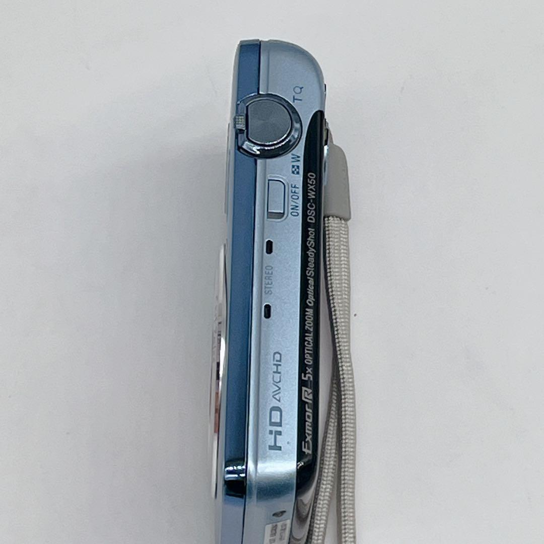 極美品 動作確認済み SONY DSC-WX50 ブルー