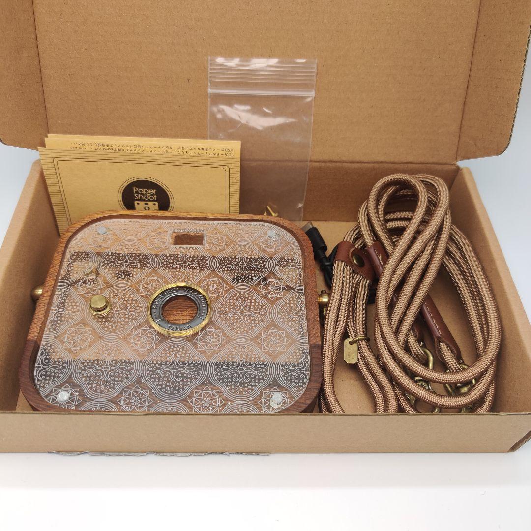 ケースのみ Paper Shoot 「THINKK ＆ SHOOT」ベゴニア柄