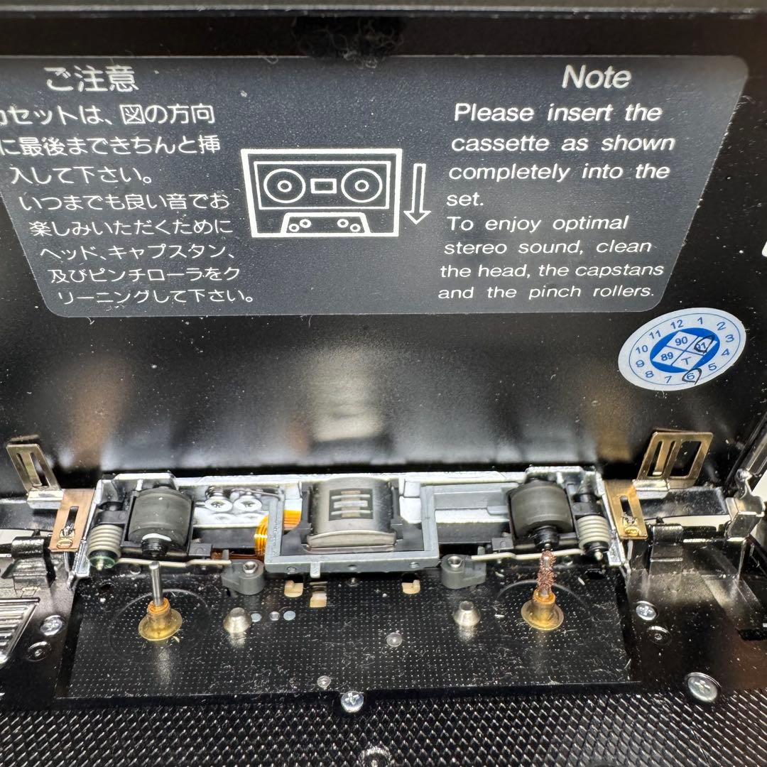 d*9様 SONY WALKMAN WM-702 カセットプレーヤー 黒 ブラッ