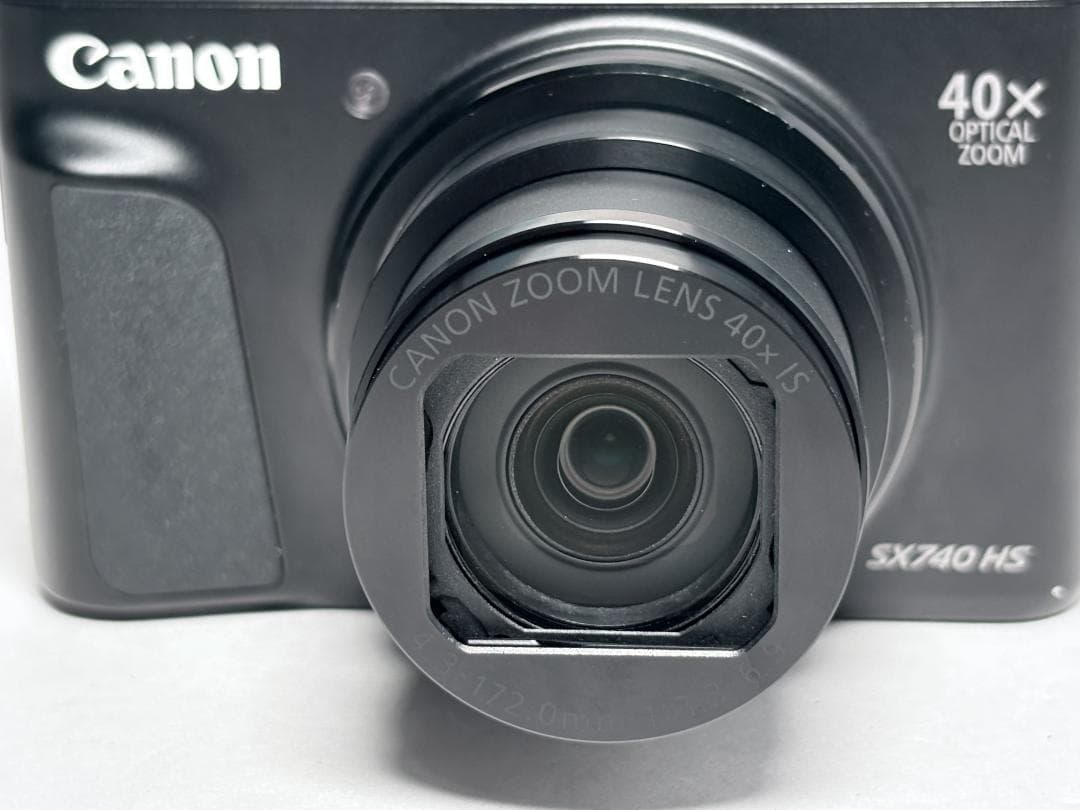 元箱付き 極上品 キヤノン PowerShot SX740 HS ブラック