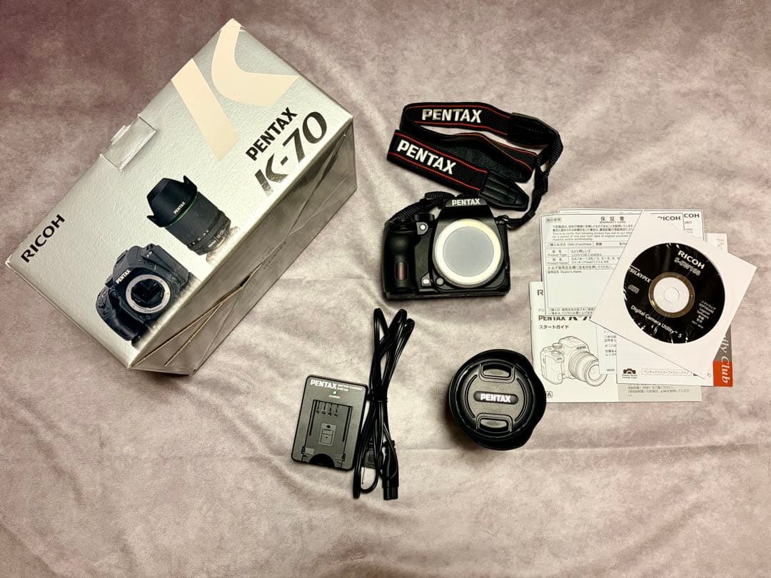 【一眼レフ/PENTAX K-70】ズームレンズ×SDカード×ズームバックセット