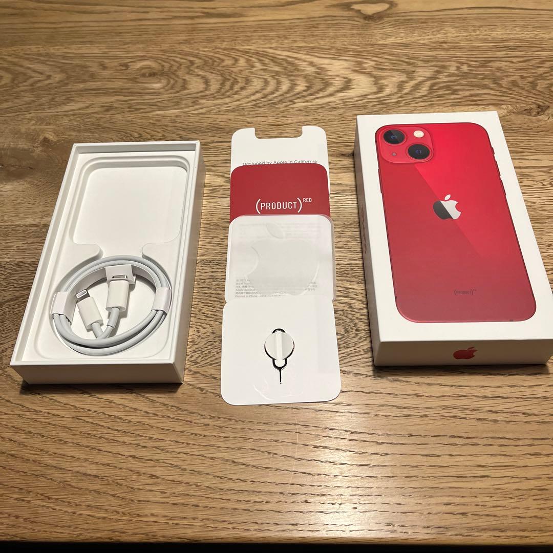 美品Apple iPhone 13mini (Product )Red 128