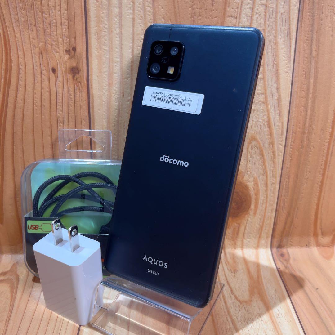 SIMフリー 本体 AQUOS sense 6 64 GB 087J ブラック