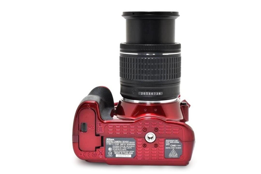 ★シャッター数2162回★ Nikon ニコン D3400 レンズキット レッド