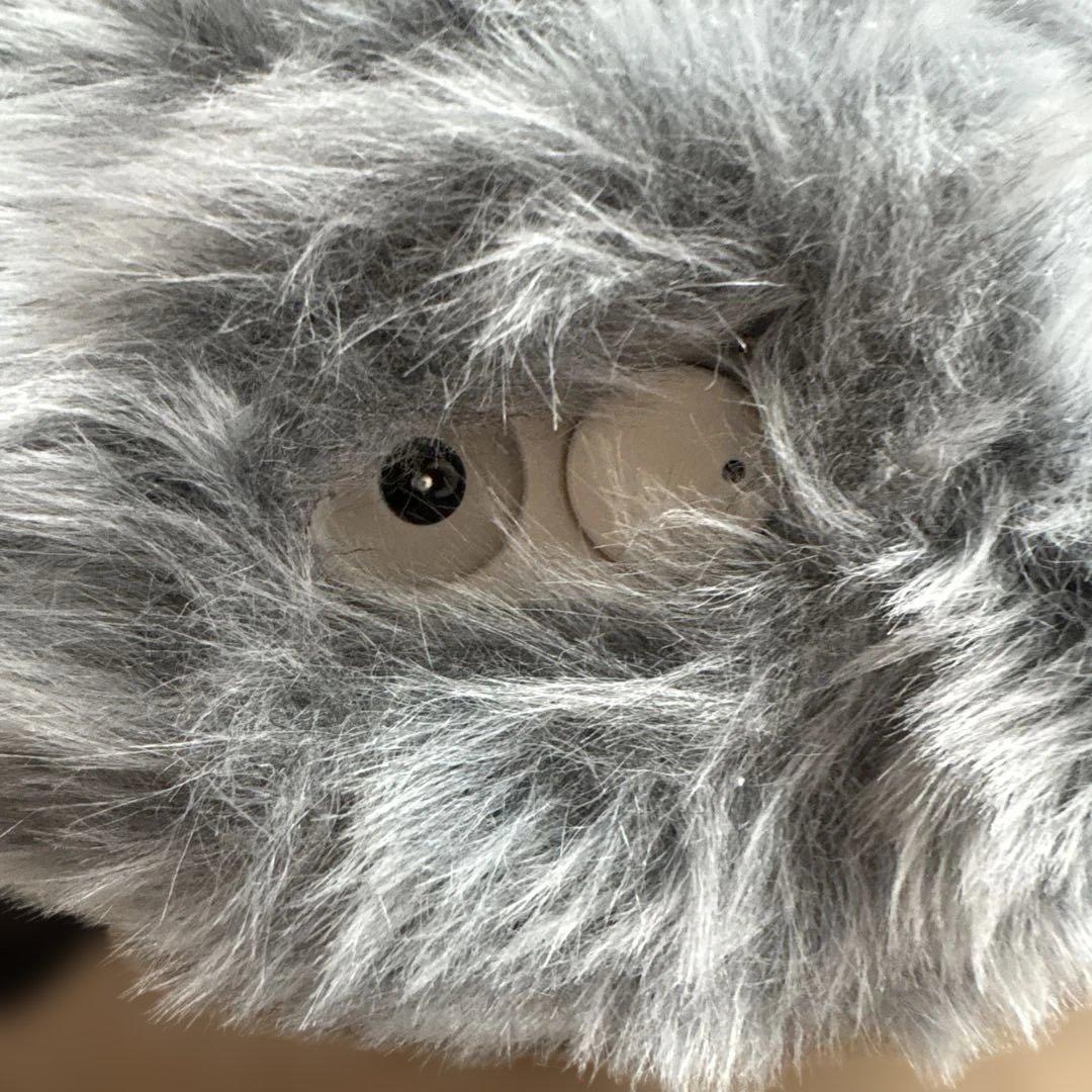 Petit Qooobo しっぽ動くクッション グレー