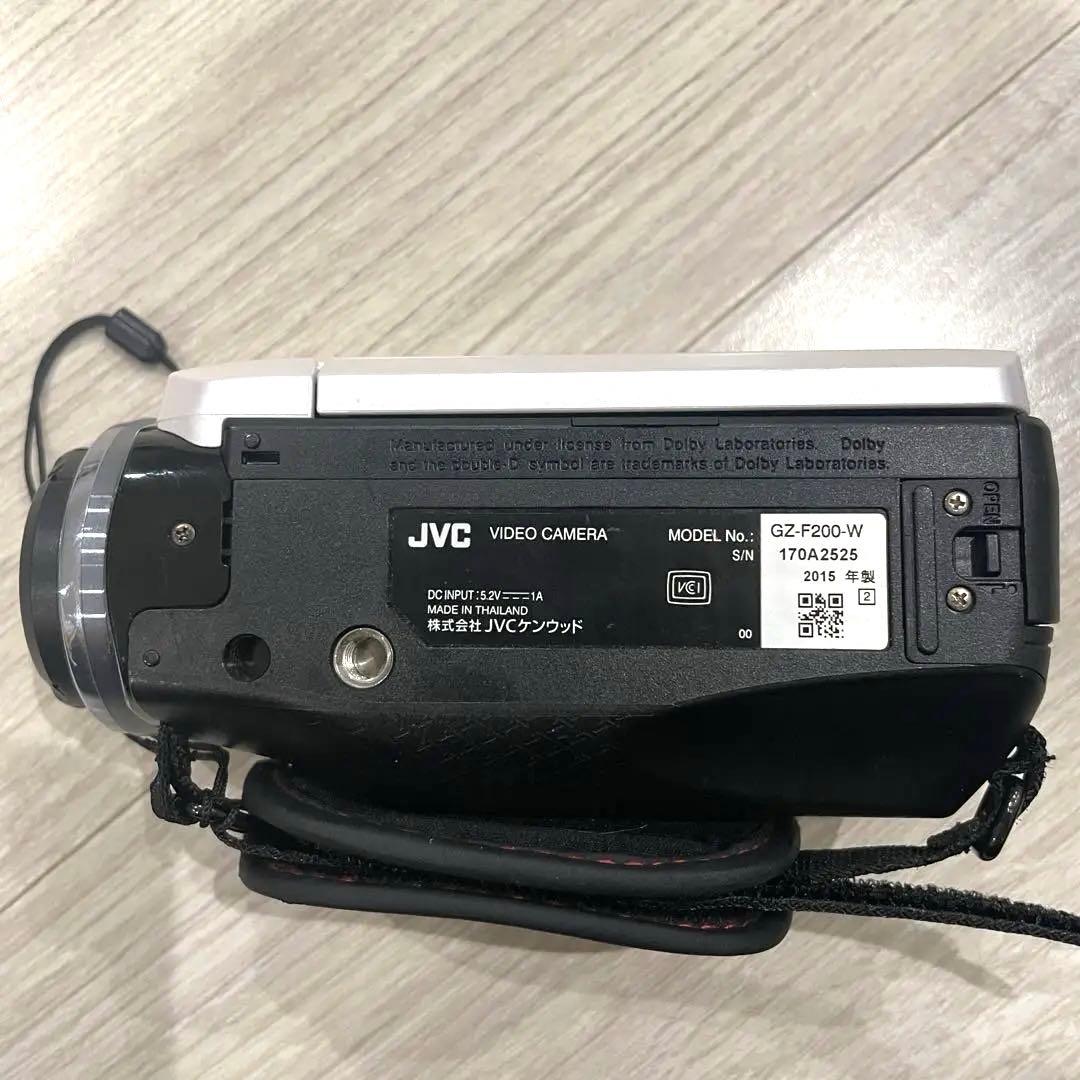 JVC Everio GZ-F200-W フルHD【64GB SD付】