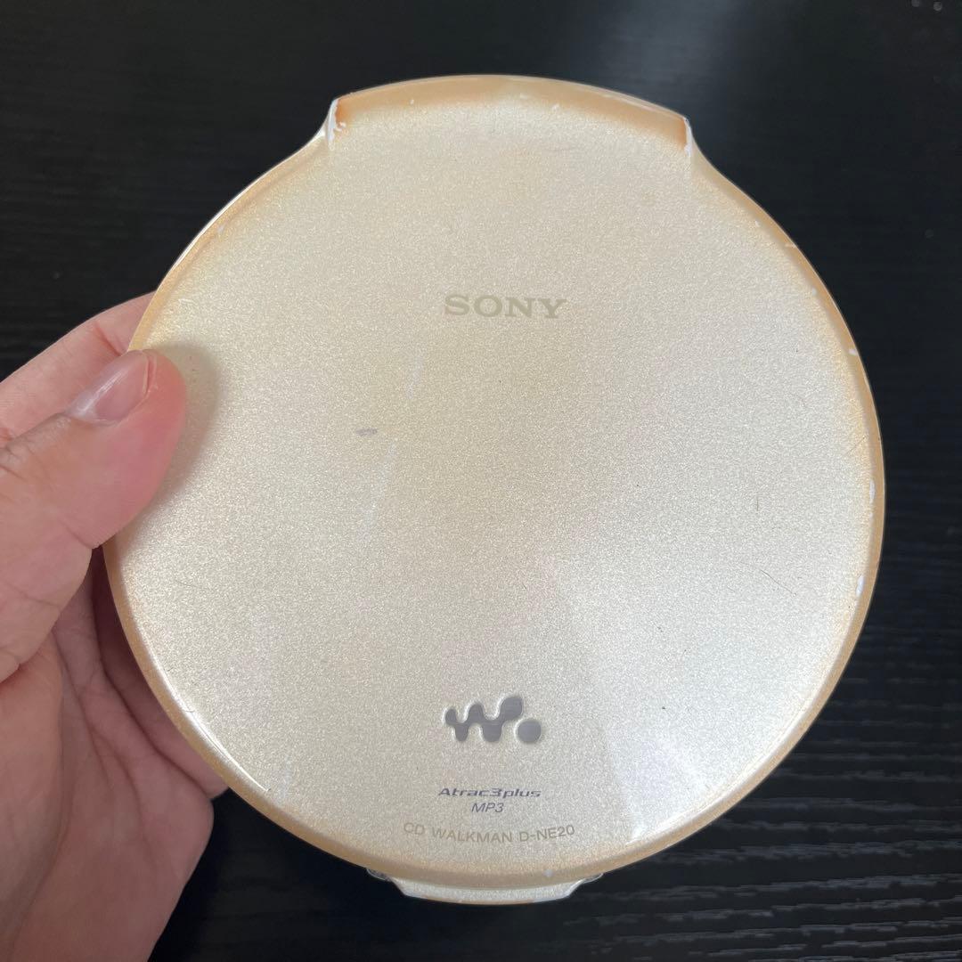 希少 SONY CDウォークマン　D−NE20　ジャンク
