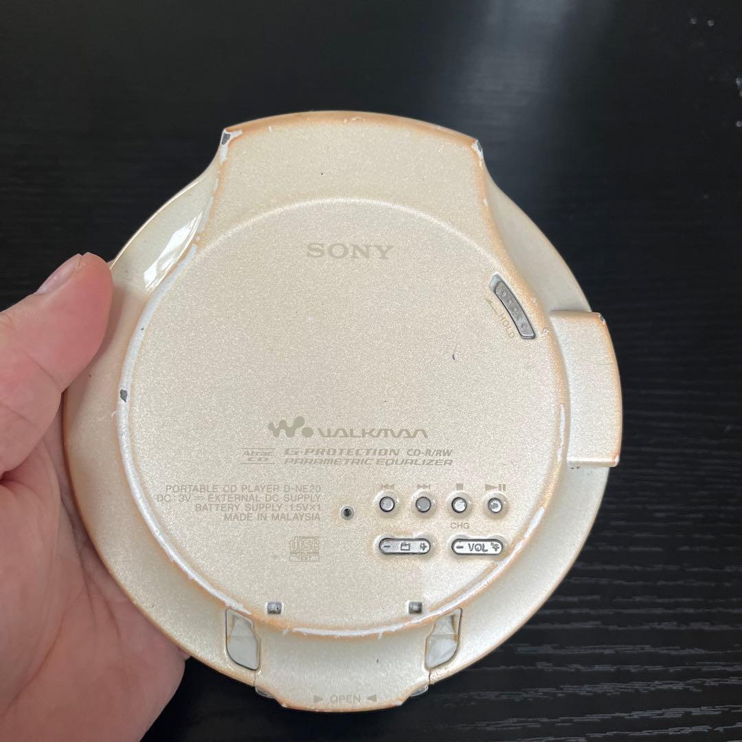 希少 SONY CDウォークマン　D−NE20　ジャンク