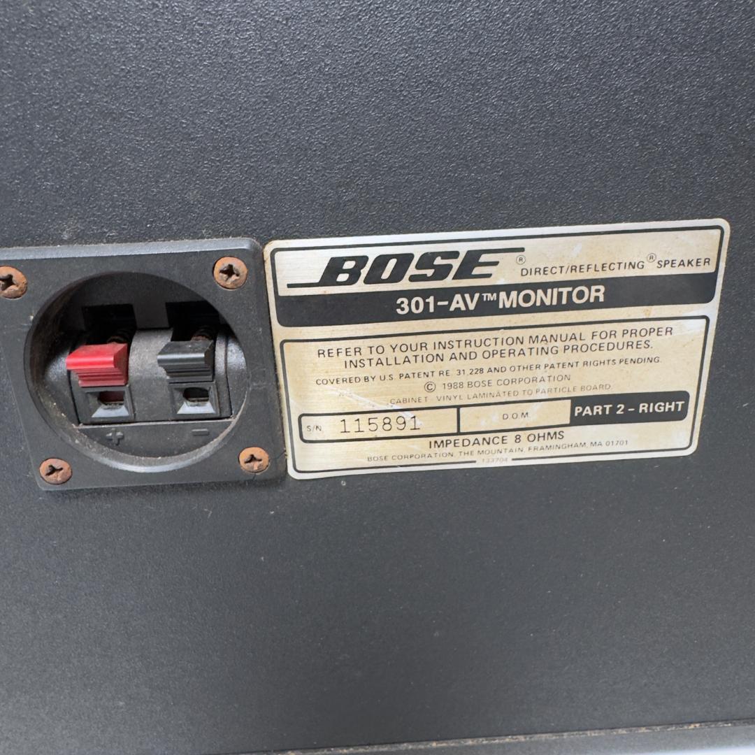 BOSE 301-AV MONITOR スピーカー　ジャンク