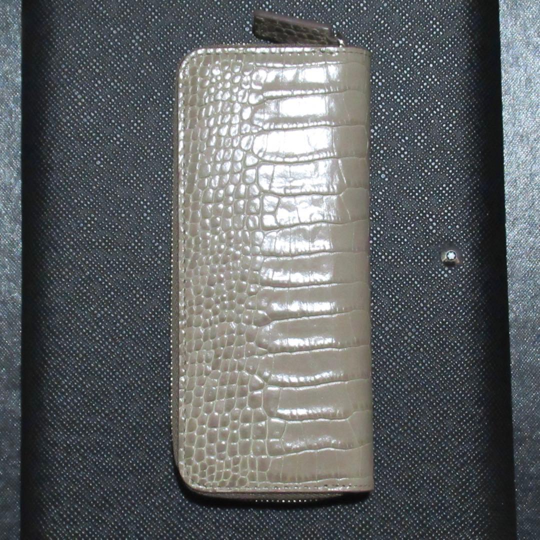 モンブラン ペンケース ペンポーチ マイスターシュテュック 2本用 113340