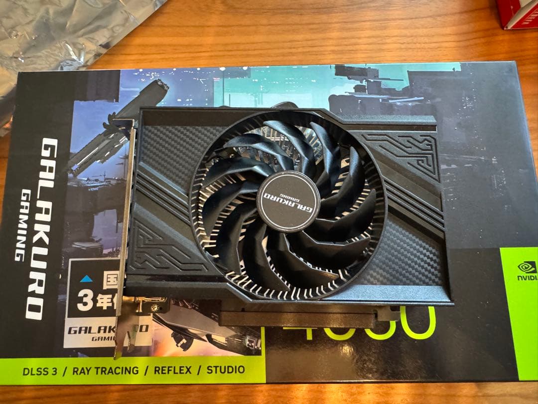 グラフィックボード・グラボ・ビデオカード GALAKURO GAMING GEFORCE RTX 4060
