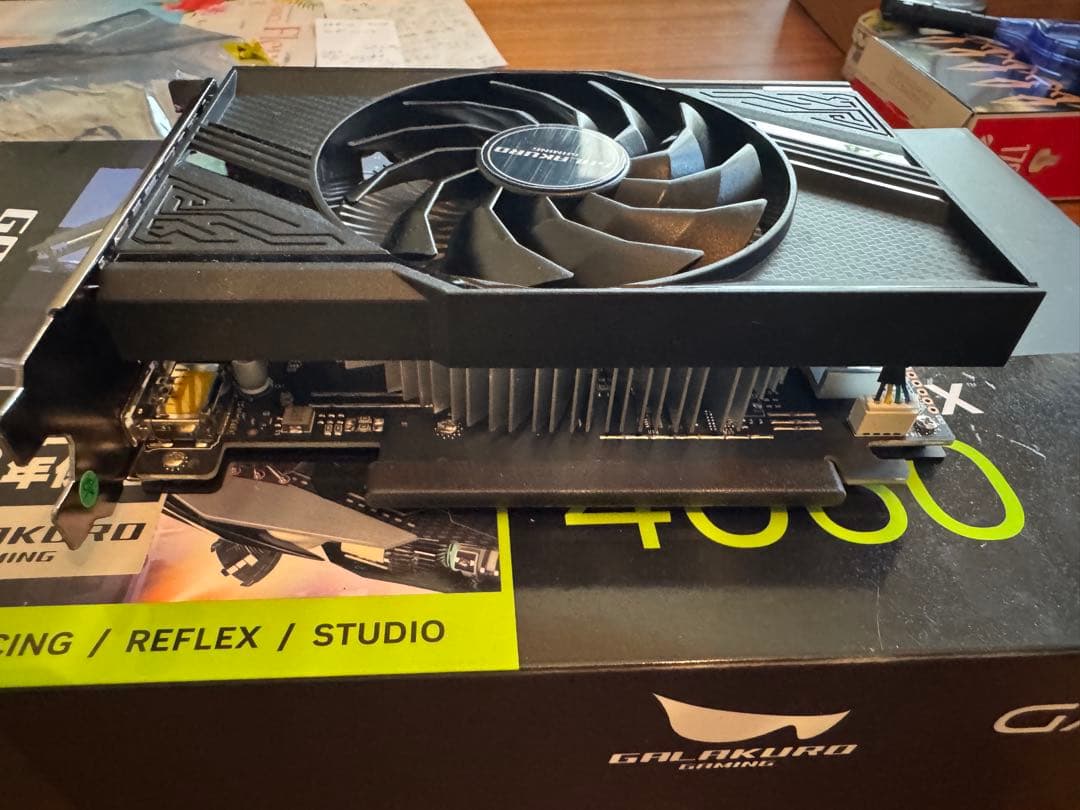 グラフィックボード・グラボ・ビデオカード GALAKURO GAMING GEFORCE RTX 4060
