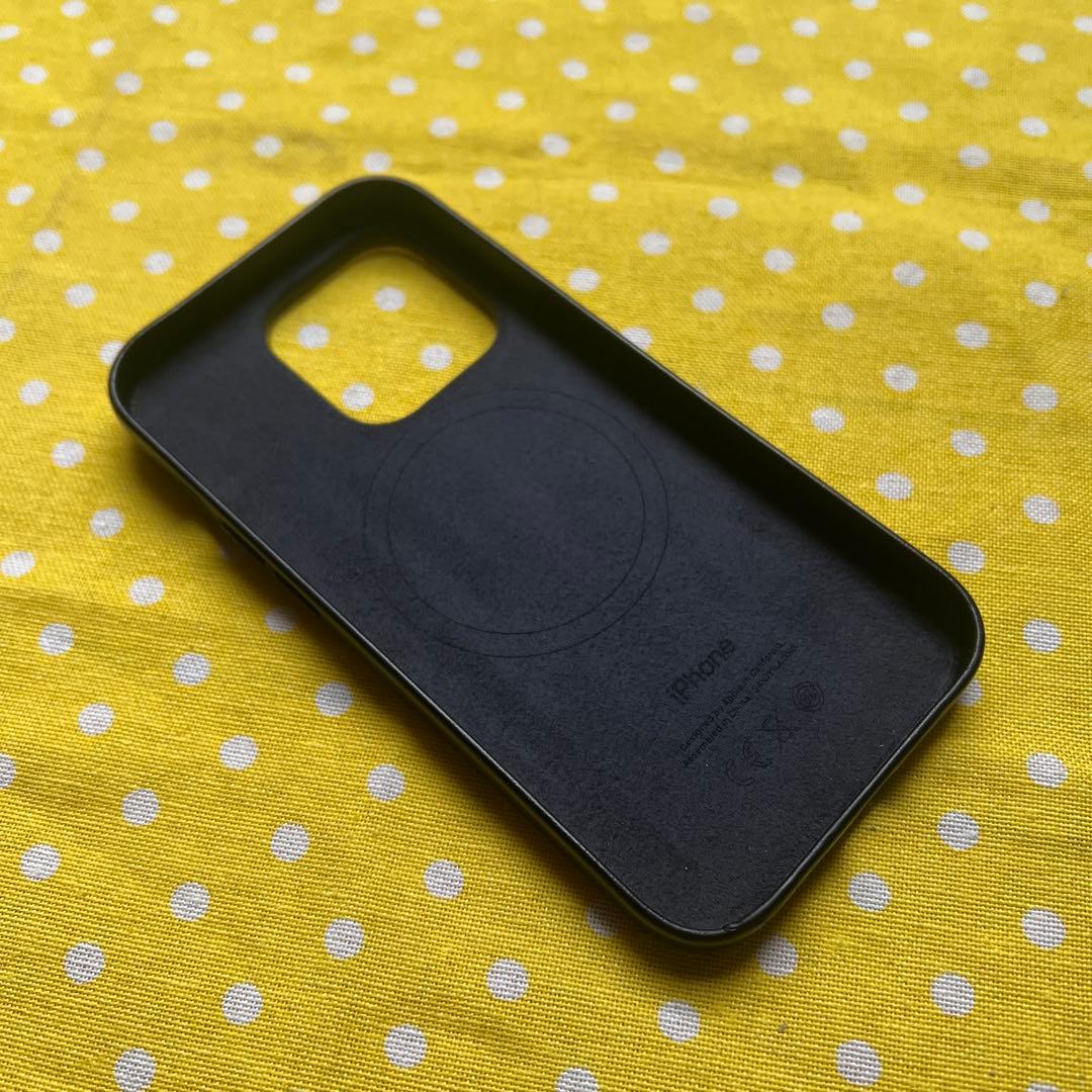 Apple iPhone 14 Proレザーケース インク MPPJ3FE/A