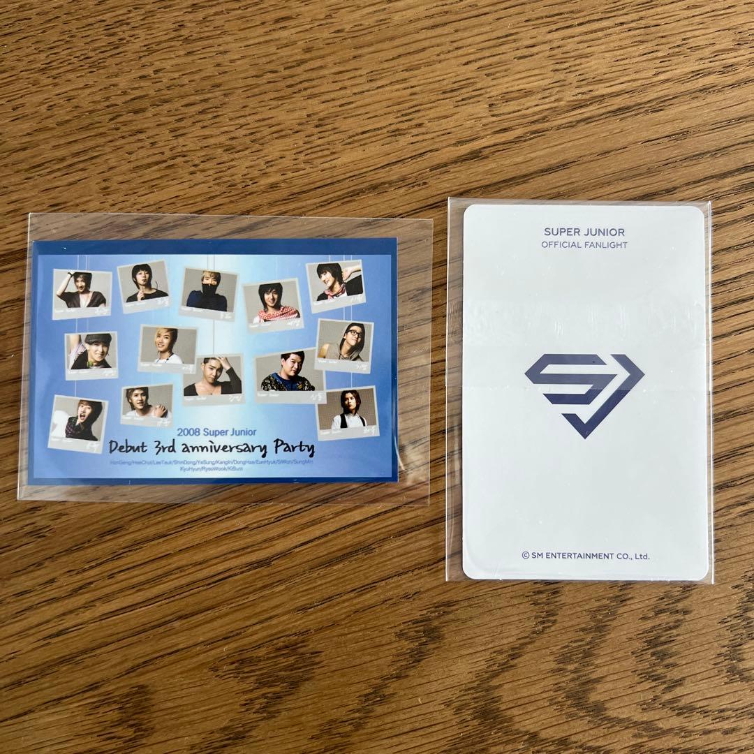【貴重】superjunior 2008年 3周年 トレカ ドンヘ