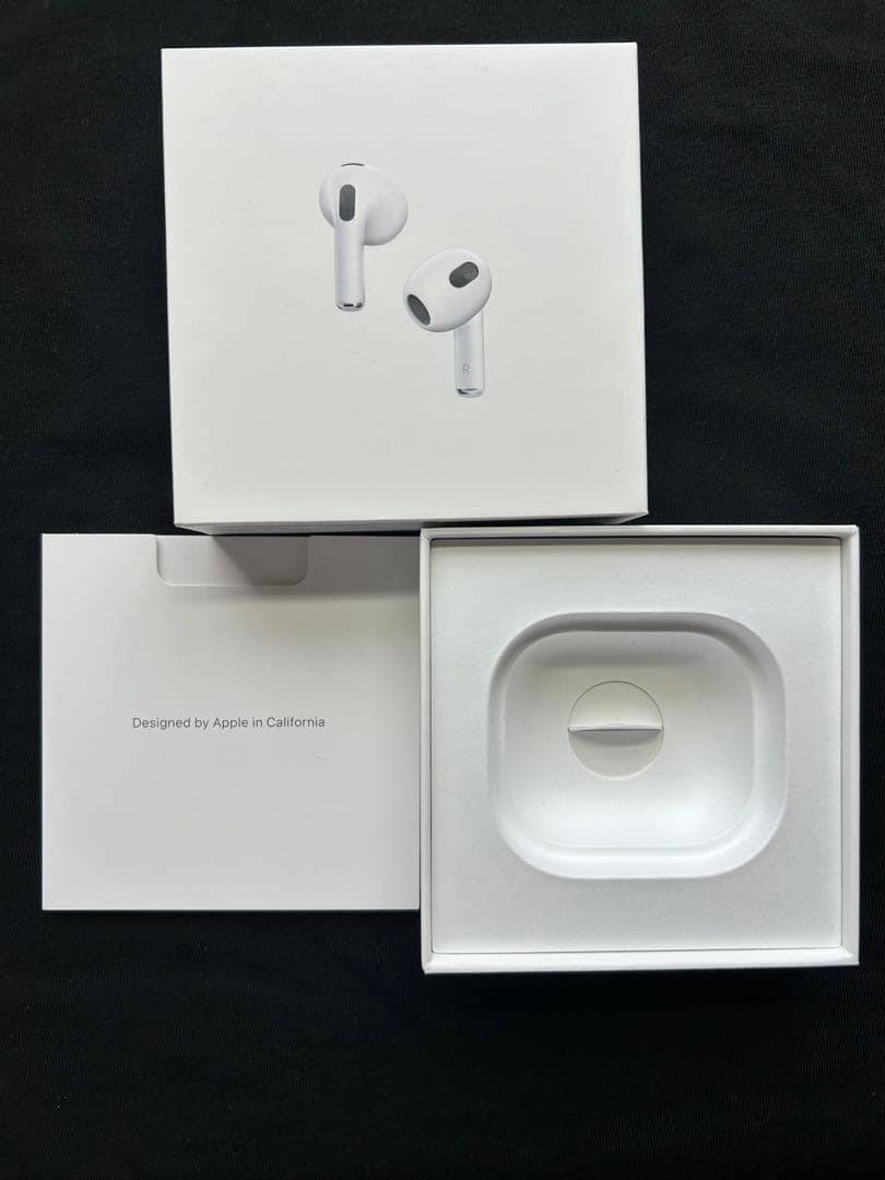 【正規品】AirPods3本体•箱付き
