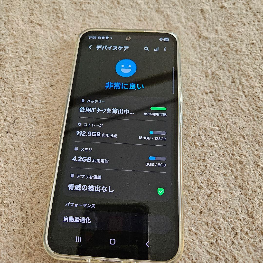 未使用級. galaxy A54 5G. SIMフリー.デュアルSIM.128G
